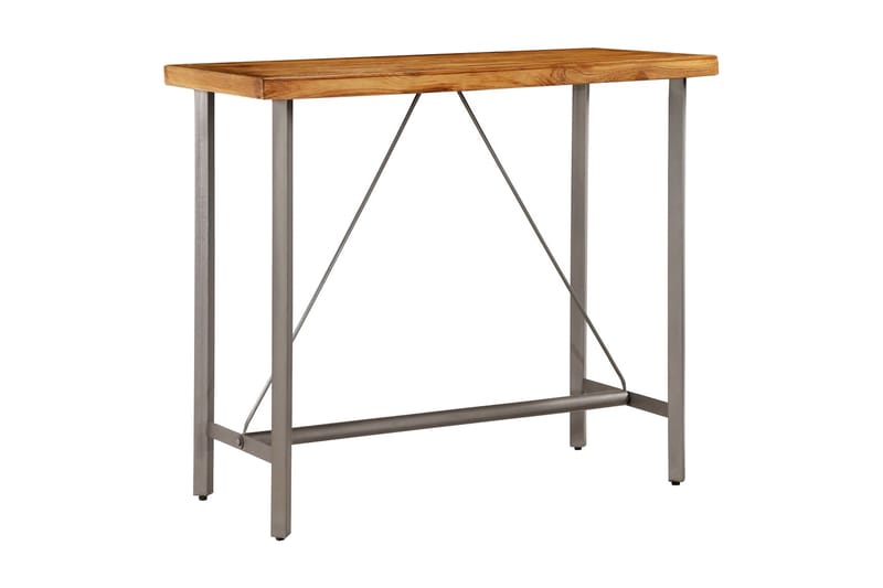 Baaripöytä kierrätetty tiikki 120x58x106 cm - Ruskea - Huonekalut - Pöytä & ruokailuryhmä - Baaripöytä