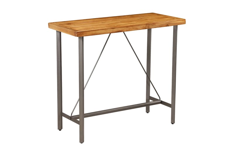 Baaripöytä kierrätetty tiikki 120x58x106 cm - Ruskea - Huonekalut - Pöytä & ruokailuryhmä - Baaripöytä