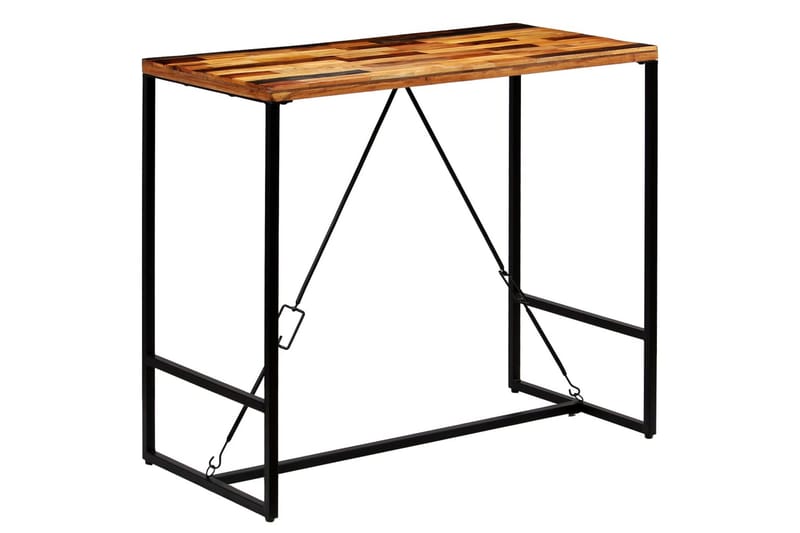 Baaripöytä kierrätetty puu 120x60x106 cm - Ruskea - Huonekalut - Pöytä & ruokailuryhmä - Baaripöytä