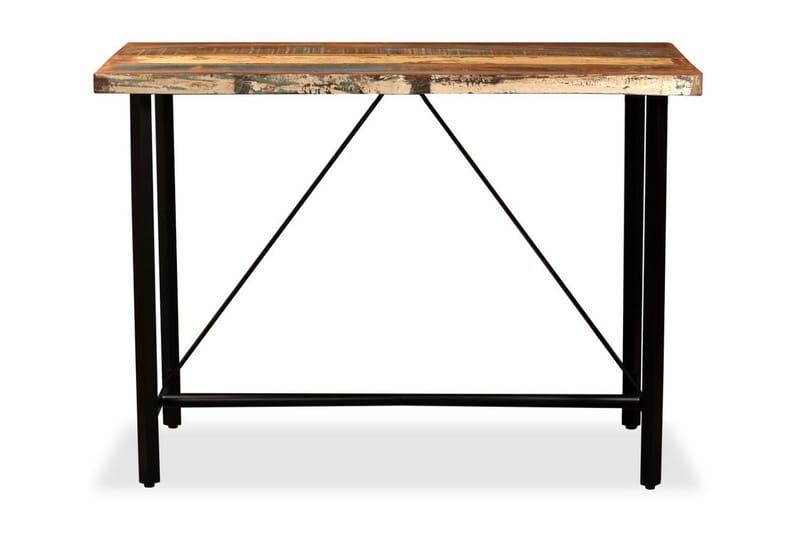 Baaripöytä kierrätetty puu 120x60x107 cm - Ruskea - Huonekalut - Pöytä & ruokailuryhmä - Baaripöytä