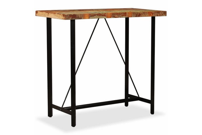 Baaripöytä kierrätetty puu 120x60x107 cm - Ruskea - Huonekalut - Pöytä & ruokailuryhmä - Baaripöytä