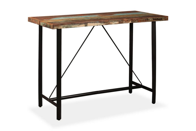 Baaripöytä kierrätetty puu 150x70x107 cm - Ruskea - Huonekalut - Pöytä & ruokailuryhmä - Baaripöytä