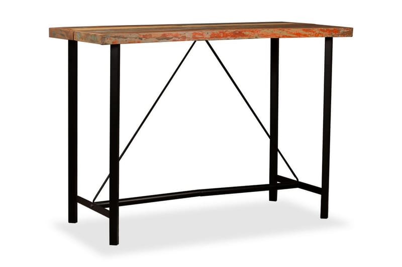 Baaripöytä kierrätetty puu 150x70x107 cm - Ruskea - Huonekalut - Pöytä & ruokailuryhmä - Baaripöytä