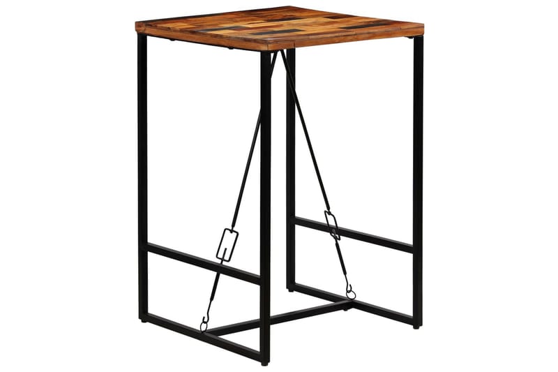 Baaripöytä kierrätetty puu 70x70x106 cm - Ruskea - Huonekalut - Pöytä & ruokailuryhmä - Baaripöytä