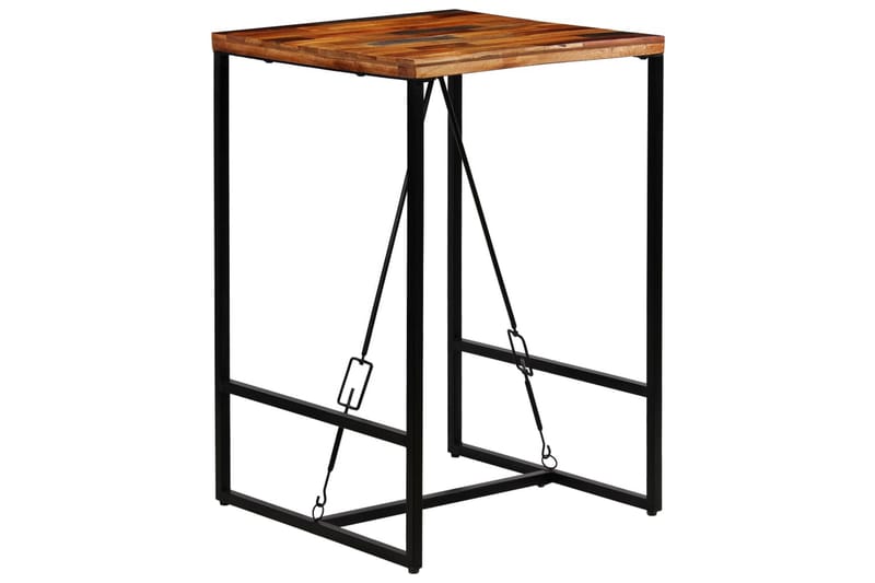 Baaripöytä kierrätetty puu 70x70x106 cm - Ruskea - Huonekalut - Pöytä & ruokailuryhmä - Baaripöytä