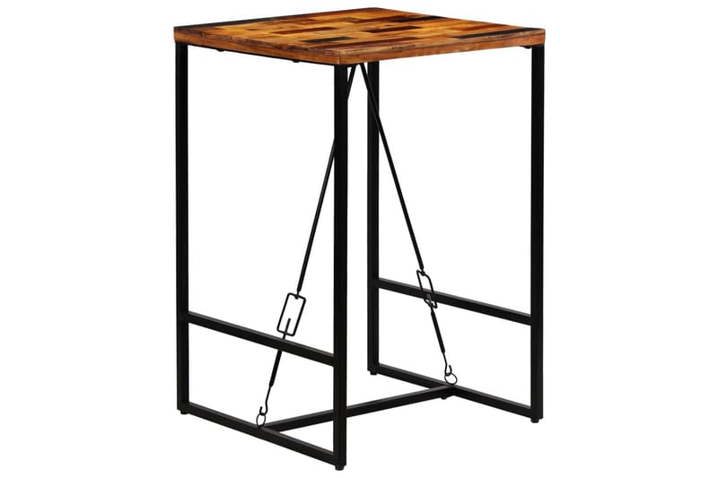 Baaripöytä kierrätetty puu 70x70x106 cm - Ruskea - Huonekalut - Pöytä & ruokailuryhmä - Baaripöytä