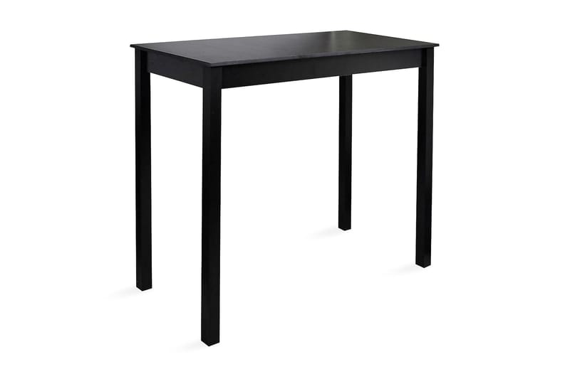 Baaripöytä MDF 115x55x107 cm musta - Musta - Huonekalut - Pöytä & ruokailuryhmä - Baaripöytä