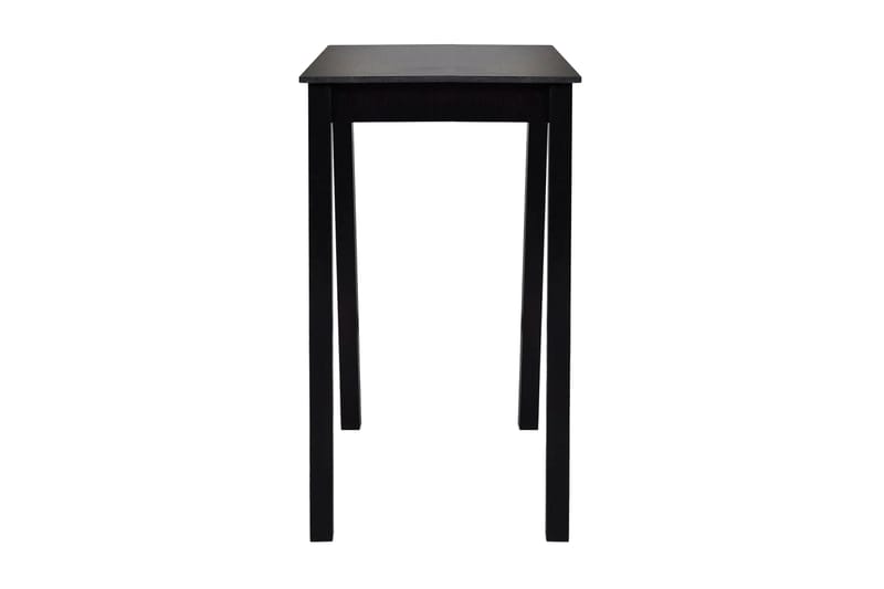 Baaripöytä MDF Musta 55x55x107 cm - Musta - Huonekalut - Pöytä & ruokailuryhmä - Baaripöytä