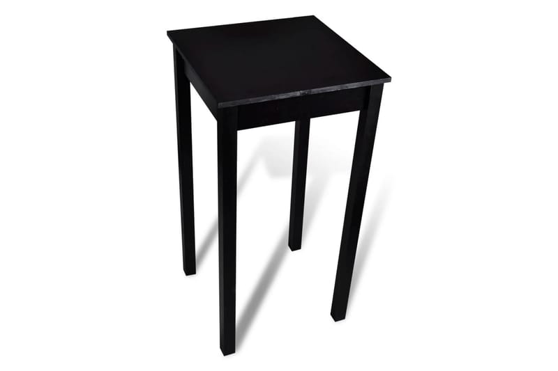 Baaripöytä MDF Musta 55x55x107 cm - Musta - Huonekalut - Pöytä & ruokailuryhmä - Baaripöytä