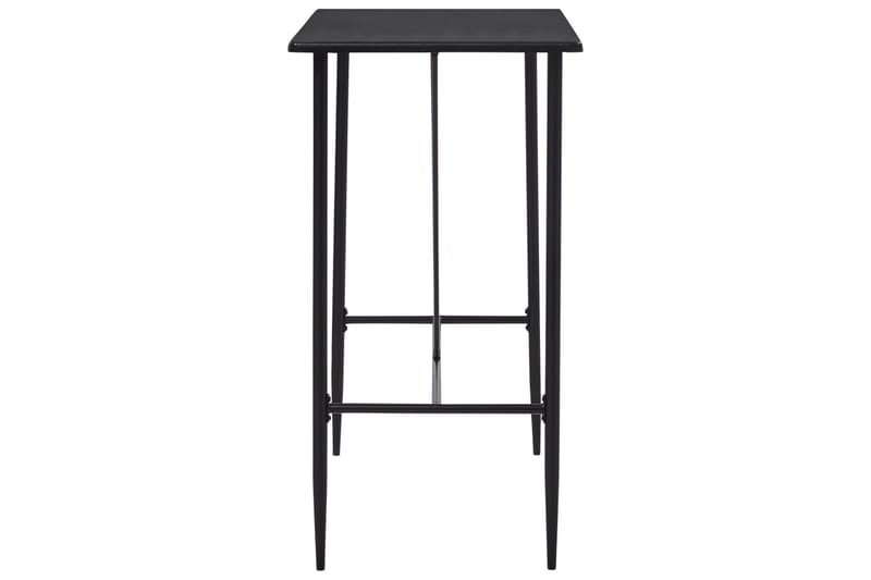 Baaripöytä musta 120x60x110 cm MDF - Musta - Huonekalut - Pöytä & ruokailuryhmä - Baaripöytä