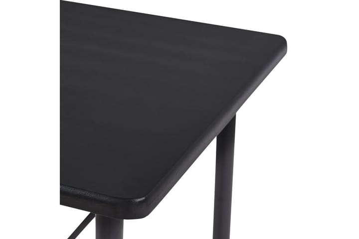 Baaripöytä musta 120x60x110 cm MDF - Musta - Baaripöytä
