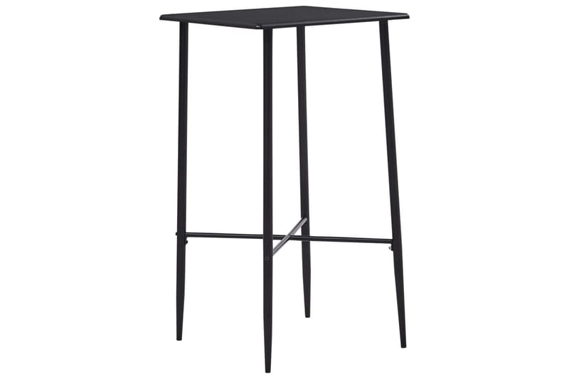 Baaripöytä musta 60x60x111 cm MDF - Musta - Huonekalut - Pöytä & ruokailuryhmä - Baaripöytä