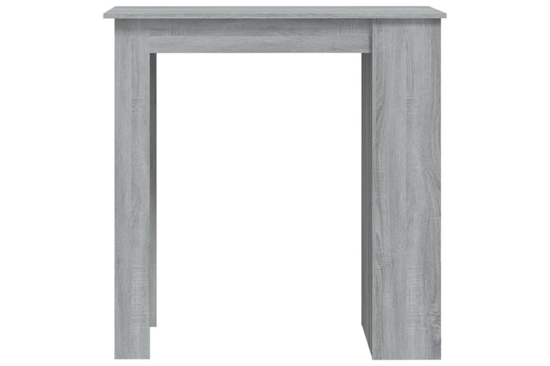 Baaripöytä säilytystelineellä harmaa Sonoma 102x50x103,5cm l - Harmaa - Huonekalut - Pöytä & ruokailuryhmä - Baaripöytä