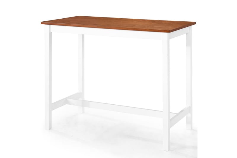 Baaripöytä täyspuu 108x60x91 cm - Ruskea - Huonekalut - Pöytä & ruokailuryhmä - Baaripöytä