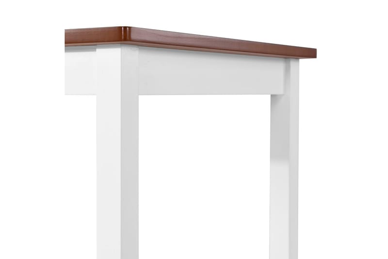 Baaripöytä täyspuu 108x60x91 cm - Ruskea - Huonekalut - Pöytä & ruokailuryhmä - Baaripöytä