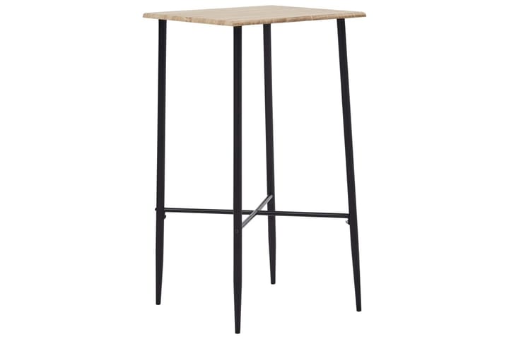 Baaripöytä tammi 60x60x111 cm MDF - Ruskea - Baaripöytä