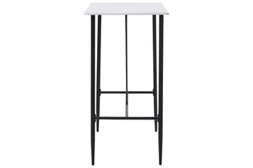 Baaripöytä valkoinen 120x60x110 cm MDF - Valkoinen - Huonekalut - Pöytä & ruokailuryhmä - Baaripöytä