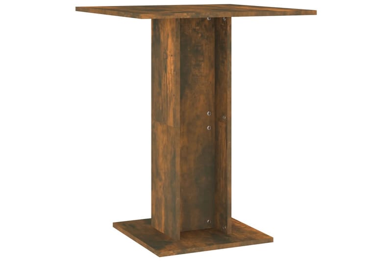 Bistropöytä savutammi 60x60x75 cm tekninen puu - Ruskea - Huonekalut - Pöytä & ruokailuryhmä - Baaripöytä