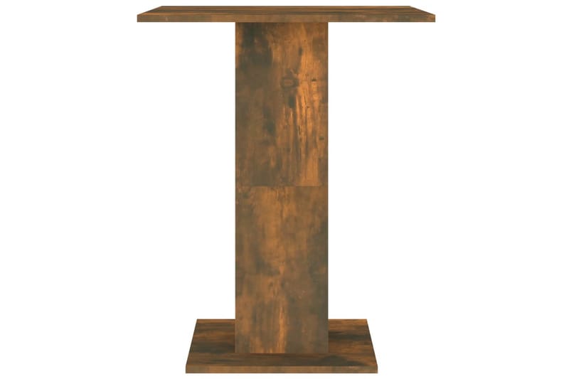 Bistropöytä savutammi 60x60x75 cm tekninen puu - Ruskea - Huonekalut - Pöytä & ruokailuryhmä - Baaripöytä