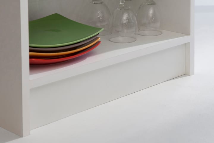 Baaripöytä Frasier 115 cm - Harmaa/Valkoinen - Baaripöytä