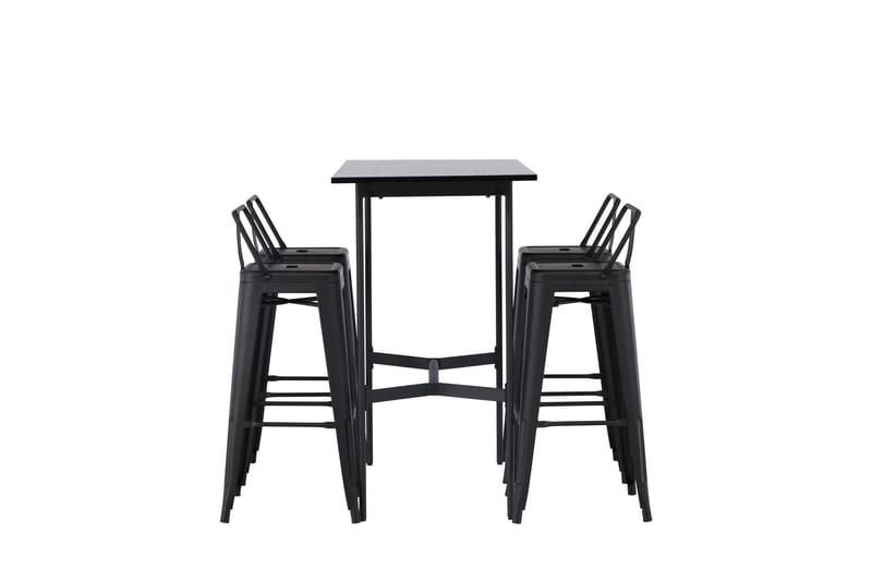 Baaripöytä Rax 60x120 cm - Musta - Huonekalut - Pöytä & ruokailuryhmä - Baaripöytä