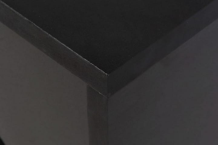 Baaripöytä siirrettävällä hyllyllä musta 138x40x120 cm - Musta - Baaripöytä
