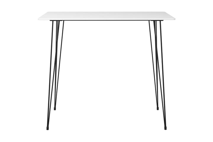 Baaripöytä valkoinen 120x60x105 cm - Baaripöytä