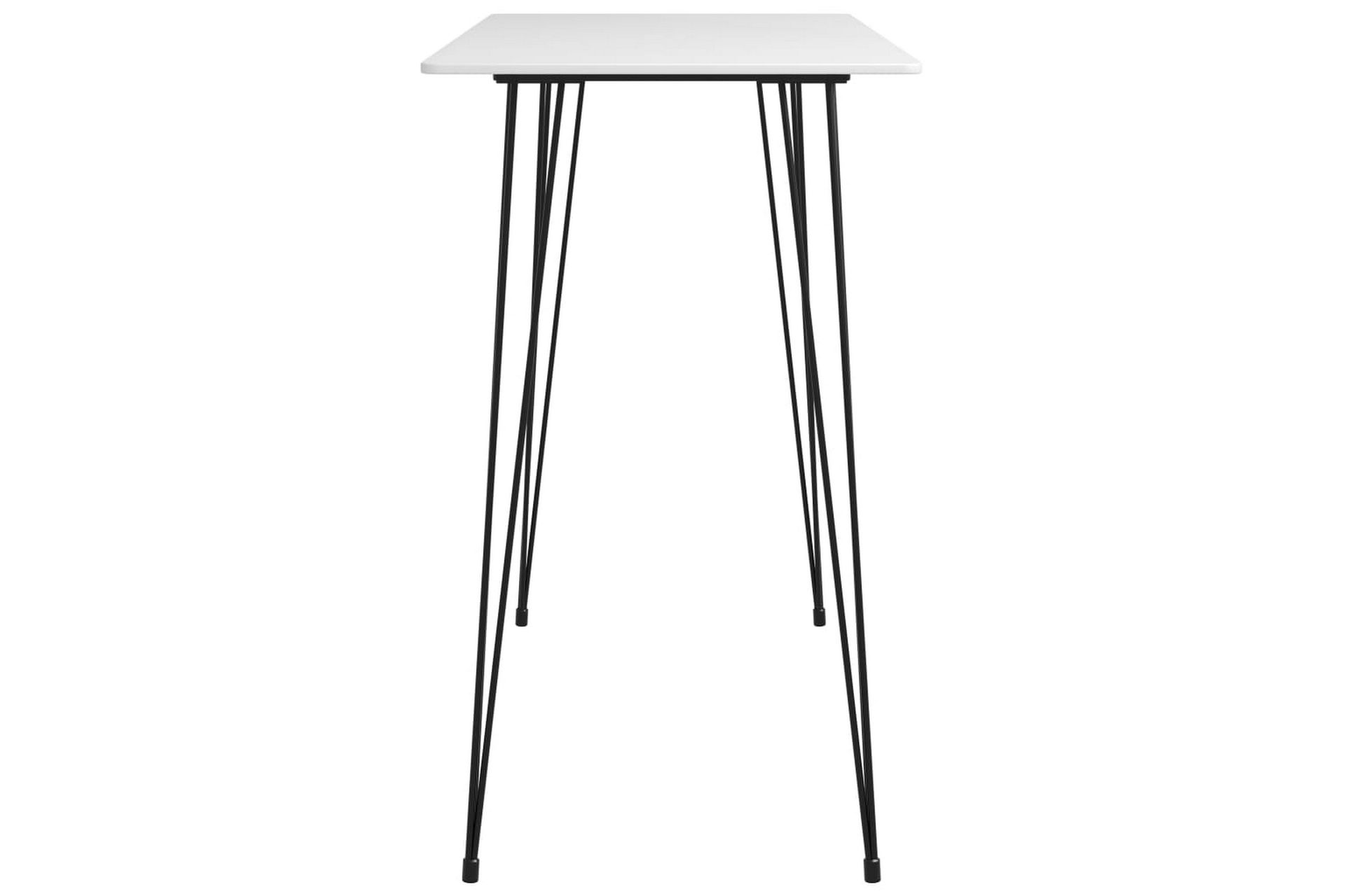 Baaripöytä valkoinen 120x60x105 cm - Huonekalut - Pöytä & ruokailuryhmä - Baaripöytä