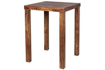 Baaripöytä Wohnling Vakaa massiivipuuta sheesham 80 x 80 x 110 cm - Huonekalut - Pöytä & ruokailuryhmä - Baaripöytä