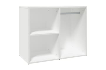 beBasic Kosmetiikkakaappi valkoinen 80x40x65 cm tekninen puu - Valkoinen - Huonekalut - Pöytä & ruokailuryhmä - Meikki- & kampauspöydät