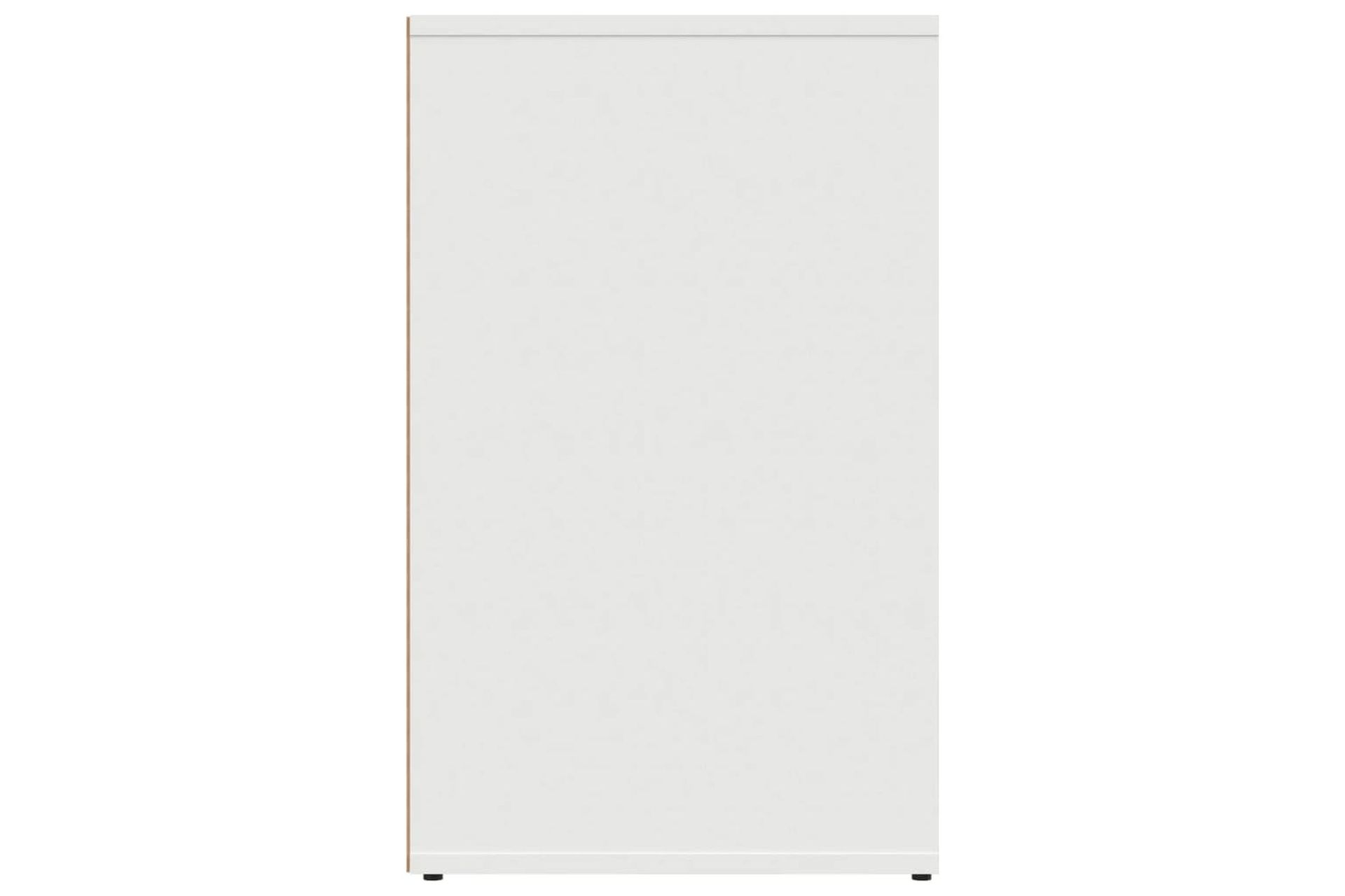 beBasic Kosmetiikkakaappi valkoinen 80x40x65 cm tekninen puu - Valkoinen - Huonekalut - Pöytä & ruokailuryhmä - Meikki- & kampauspöydät