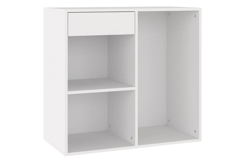 beBasic Kosmetiikkakaappi valkoinen 80x40x75 cm tekninen puu - Valkoinen - Huonekalut - Pöytä & ruokailuryhmä - Meikki- & kampauspöydät