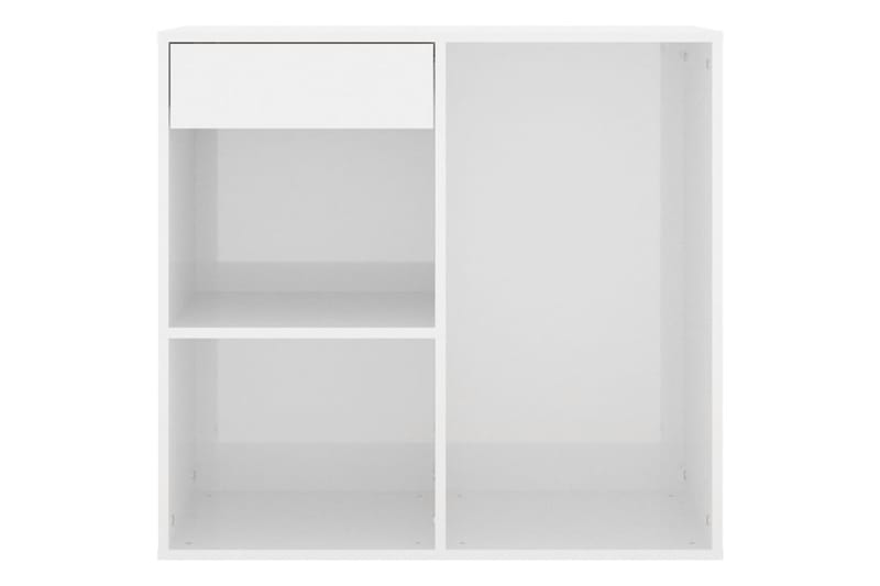 beBasic Kosmetiikkakaappi valkoinen 80x40x75 cm tekninen puu - Valkoinen - Huonekalut - Pöytä & ruokailuryhmä - Meikki- & kampauspöydät
