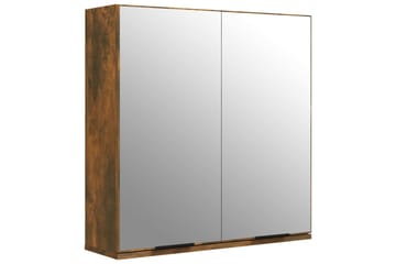 beBasic Kylpyhuoneen peilikaappi savutammi 64x20x67 cm - Ruskea - Huonekalut - Pöytä & ruokailuryhmä - Meikki- & kampauspöydät