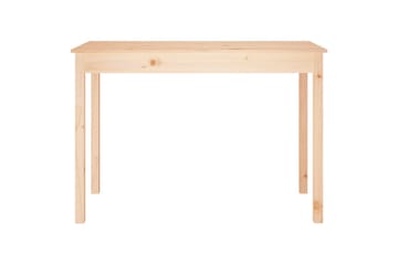 beBasic Ruokapöytä 110x55x75 cm täysi mänty - Ruskea - Huonekalut - Pöytä & ruokailuryhmä - Ruokapöydät & keittiön pöydät