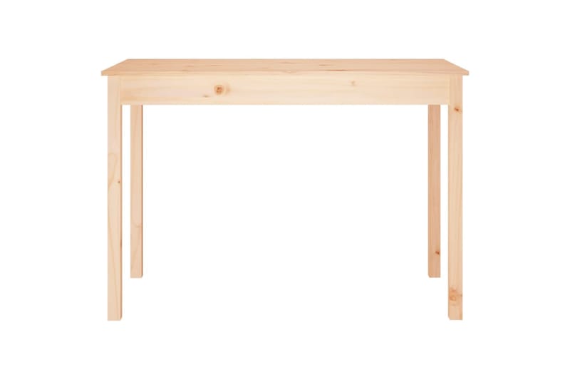 beBasic Ruokapöytä 110x55x75 cm täysi mänty - Ruskea - Huonekalut - Pöytä & ruokailuryhmä - Ruokapöydät & keittiön pöydät