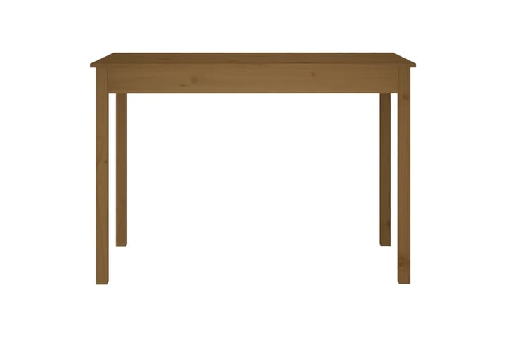 beBasic Ruokapöytä hunajanruskea 110x55x75 cm täysi mänty - Ruskea - Ruokapöydät & keittiön pöydät