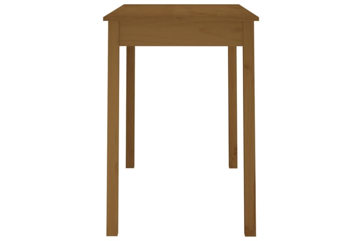 beBasic Ruokapöytä hunajanruskea 110x55x75 cm täysi mänty - Ruskea - Ruokapöydät & keittiön pöydät