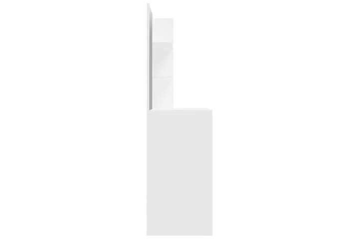 beBasic Peilipöytä valkoinen 74,5x40x141 cm - Valkoinen - Meikki- & kampauspöydät
