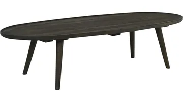 Belfort 160 cm soikea sohvapöytä tammea - Ruskea - Huonekalut - Pöytä & ruokailuryhmä - Sohvapöytä