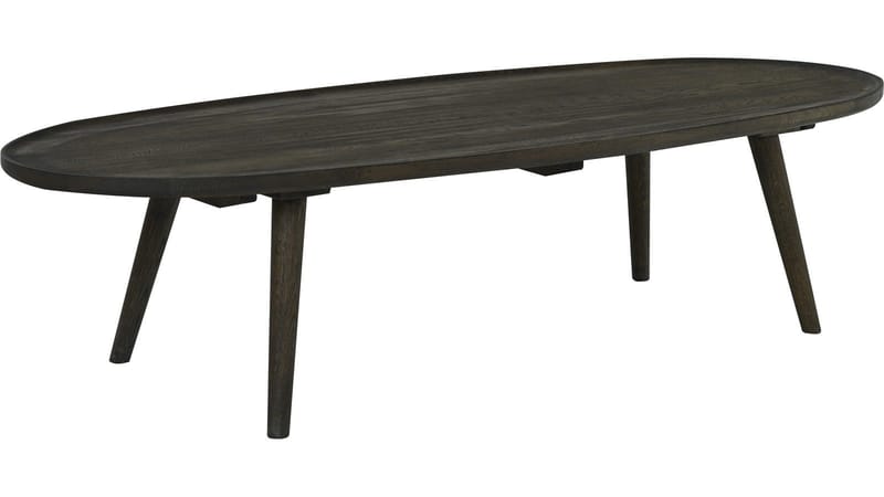 Belfort 160 cm soikea sohvapöytä tammea, Ruskea