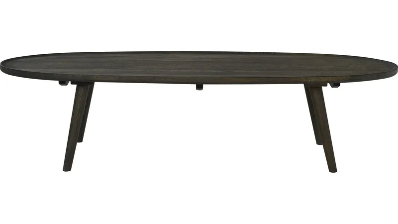 Belfort 160 cm soikea sohvapöytä tammea - Ruskea - Huonekalut - Pöytä & ruokailuryhmä - Sohvapöytä
