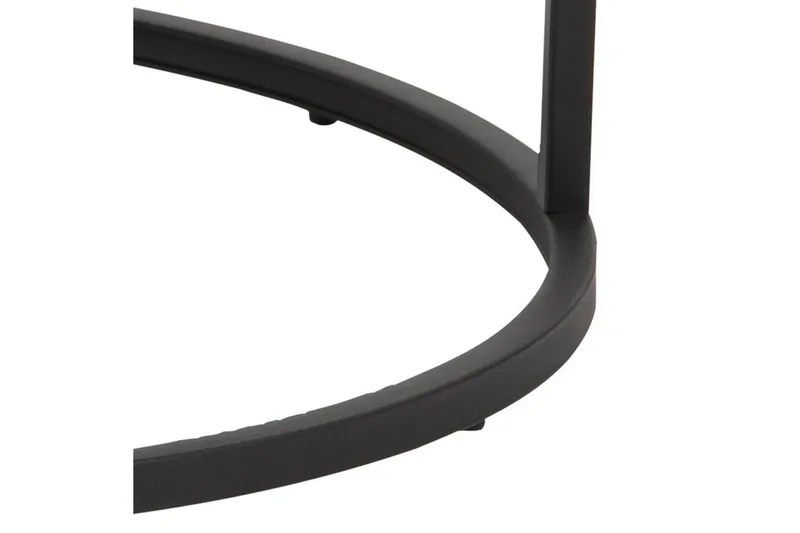 Belgrat Sohvapöytä 70 cm - Musta - Huonekalut - Pöytä & ruokailuryhmä - Apupöytä & sivupöytä - Sarjapöytä