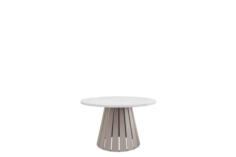Berber Sohvapöytä 75 cm - Beige/Valkoinen - Huonekalut - Pöytä & ruokailuryhmä - Sohvapöytä