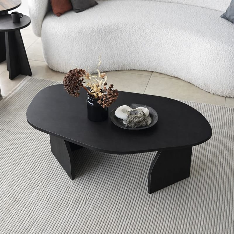 Berriaren Sohvapöytä 100 cm - Musta - Huonekalut - Pöytä & ruokailuryhmä - Sohvapöytä