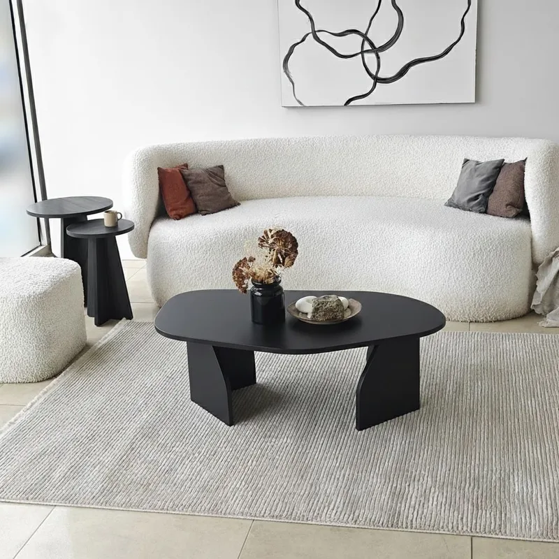 Berriaren Sohvapöytä 100 cm - Musta - Huonekalut - Pöytä & ruokailuryhmä - Sohvapöytä