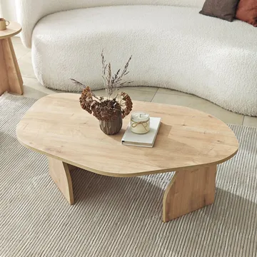 Berriaren Sohvapöytä 100 cm - Sapphire Oak - Huonekalut - Pöytä & ruokailuryhmä - Sohvapöytä
