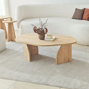 Berriaren Sohvapöytä 100 cm - Sapphire Oak - Huonekalut - Pöytä & ruokailuryhmä - Sohvapöytä