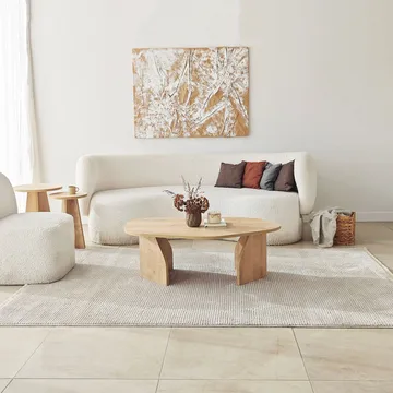 Berriaren Sohvapöytä 100 cm - Sapphire Oak - Huonekalut - Pöytä & ruokailuryhmä - Sohvapöytä
