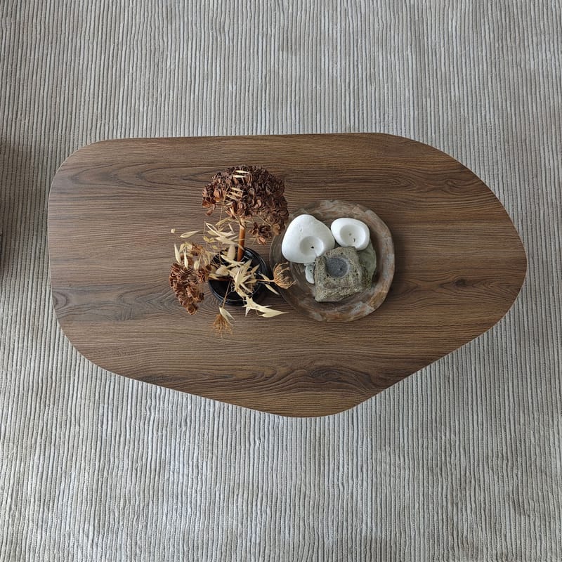 Berriaren Sohvapöytä 100 cm - Pähkinä - Huonekalut - Pöytä & ruokailuryhmä - Sohvapöytä